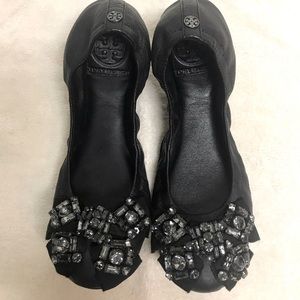Tory Burch Ballet Flats Black 6